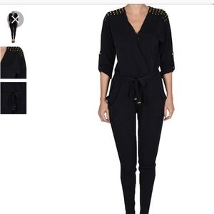 Mk studded jumpsuit